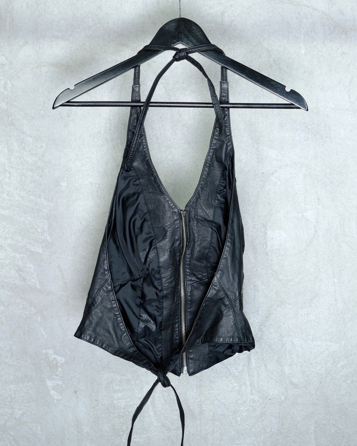 Harley-Davidson Leather Halter Top