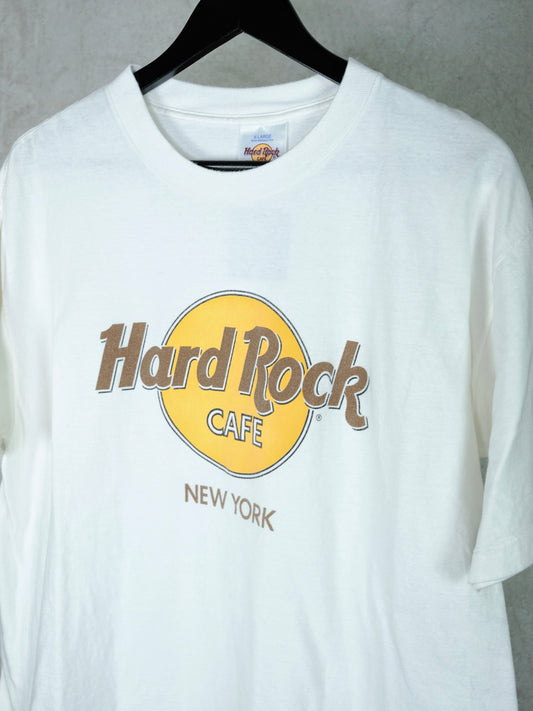 Hard Rock Café New York T-Shirt – White (Modern Reissue)