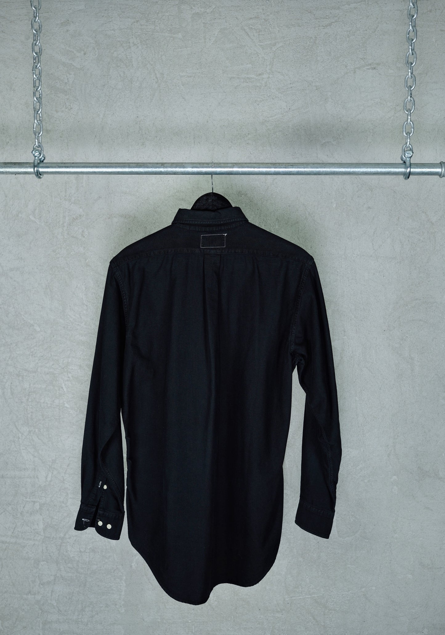 Avirex LTD. Black Cotton Work Shirt – New York Label (Vintage 1990s)