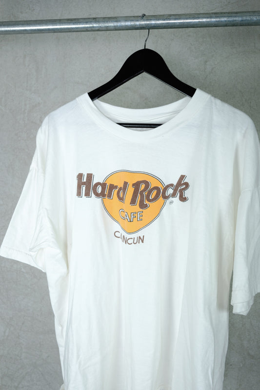 Hard Rock Café Cancun T-Shirt – White (Modern Reissue)