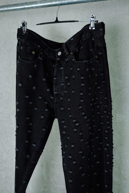 MM6 Maison Margiela Distressed Denim