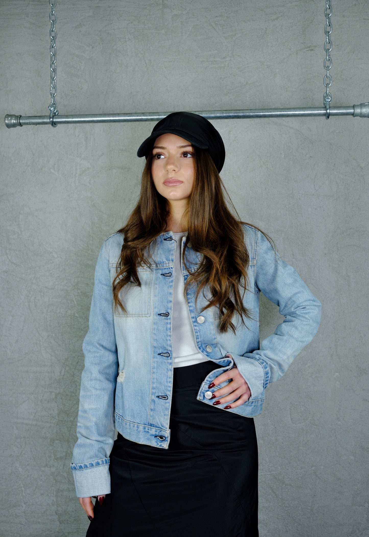 Helmut Lang Archival Light-Blue Denim Jacket (1990s / Early 2000s)