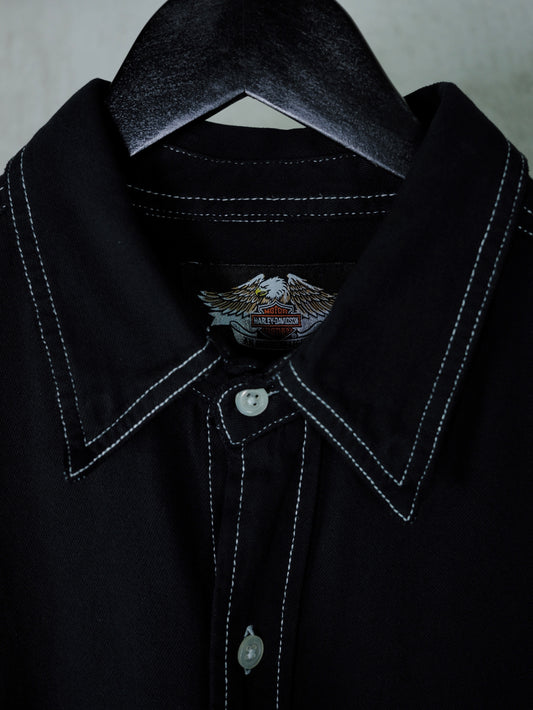 Harley-Davidson “An American Legend” Western Shirt (1990s / 2000s)
