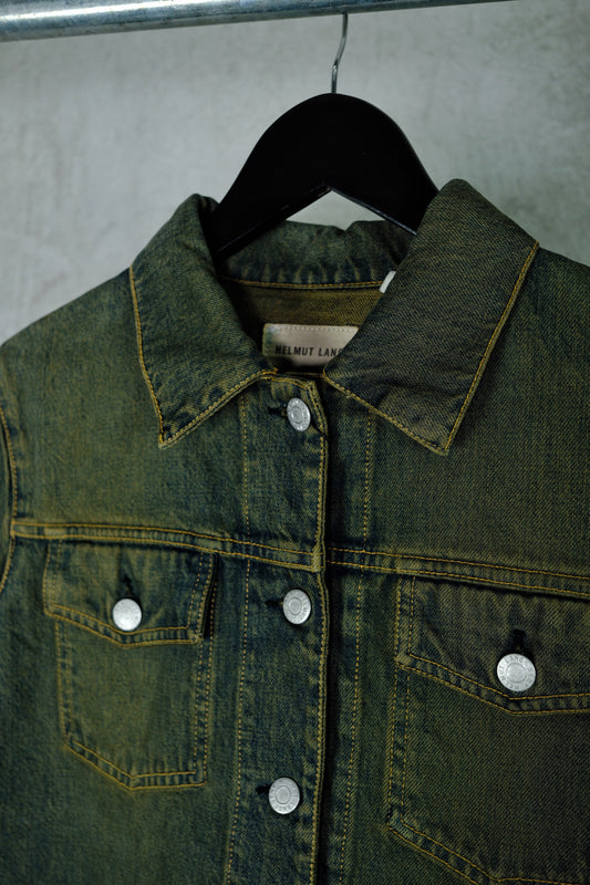Helmut Lang “Vintage Stained Denim” Jacket (late 1990s)