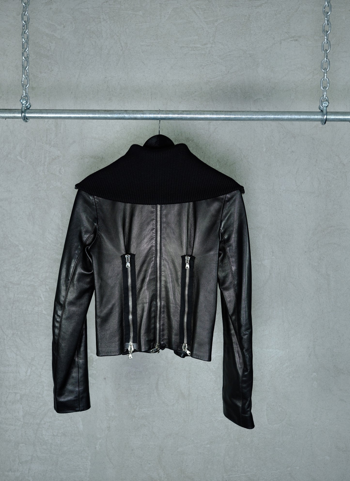 Dolce & Gabbana Sheepskin Moto Jacket