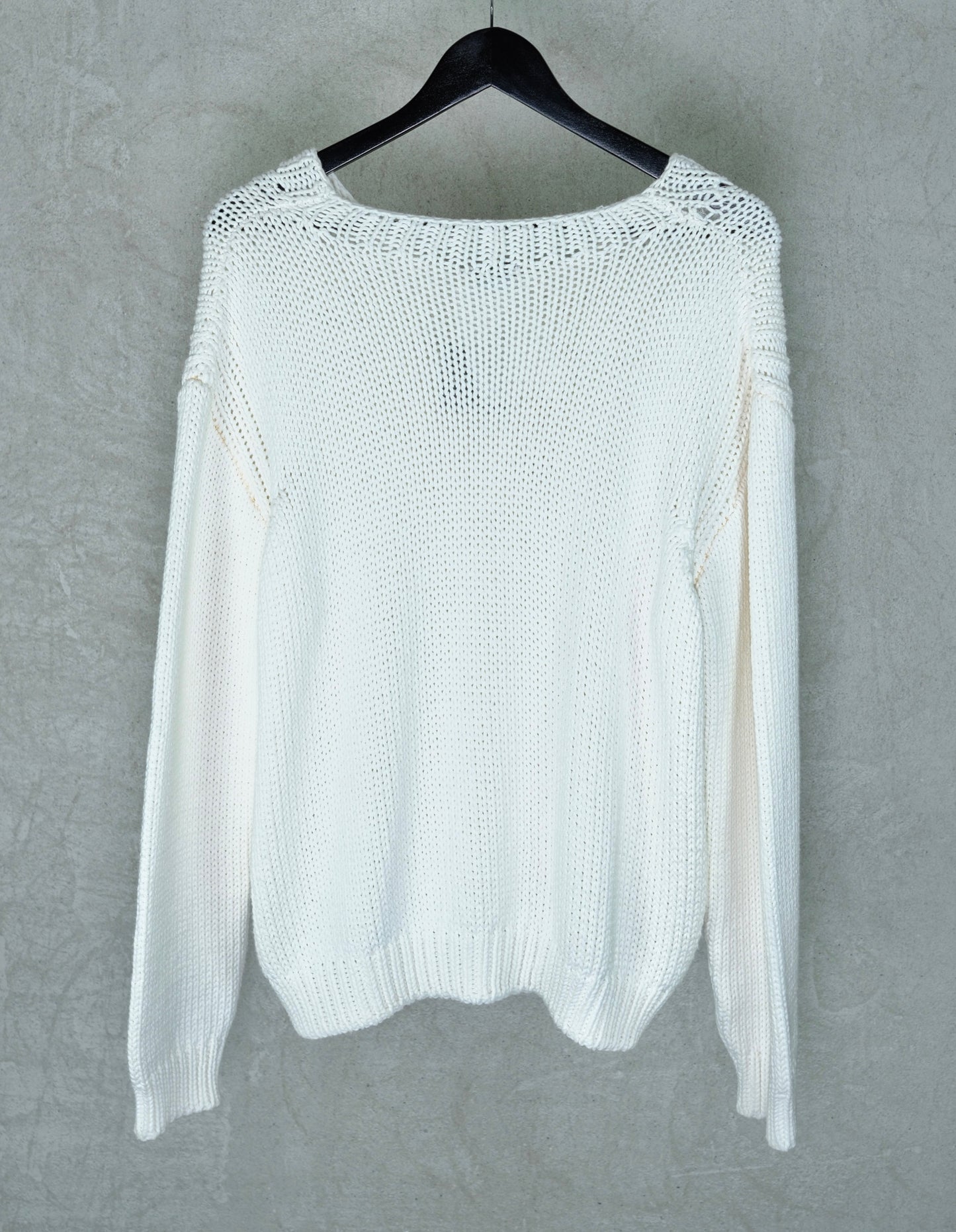 D&G by Dolce & Gabbana 2001 “M Varsity” Knit Sweater