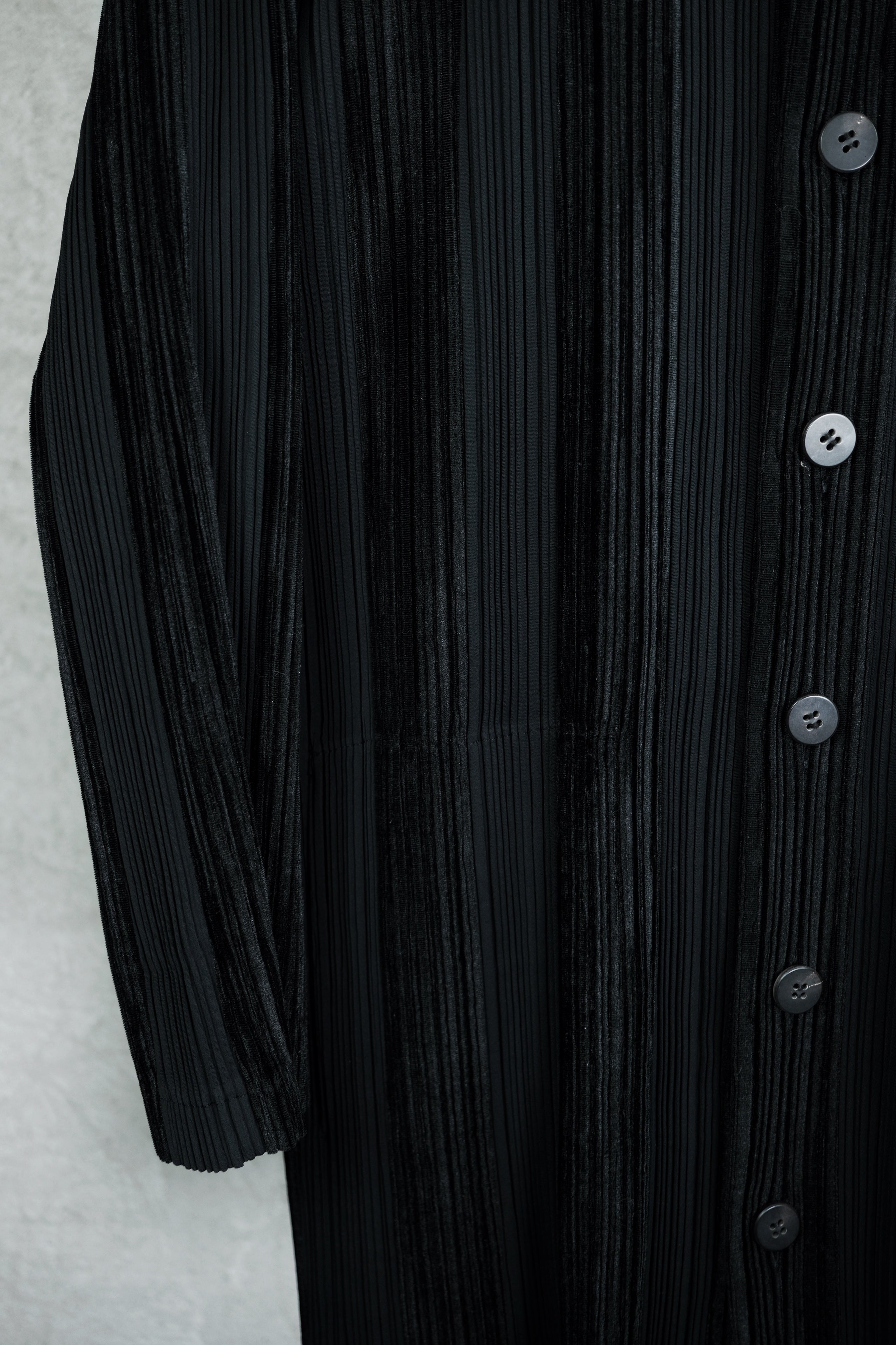 Issey Miyake Textured Pleated Shirt