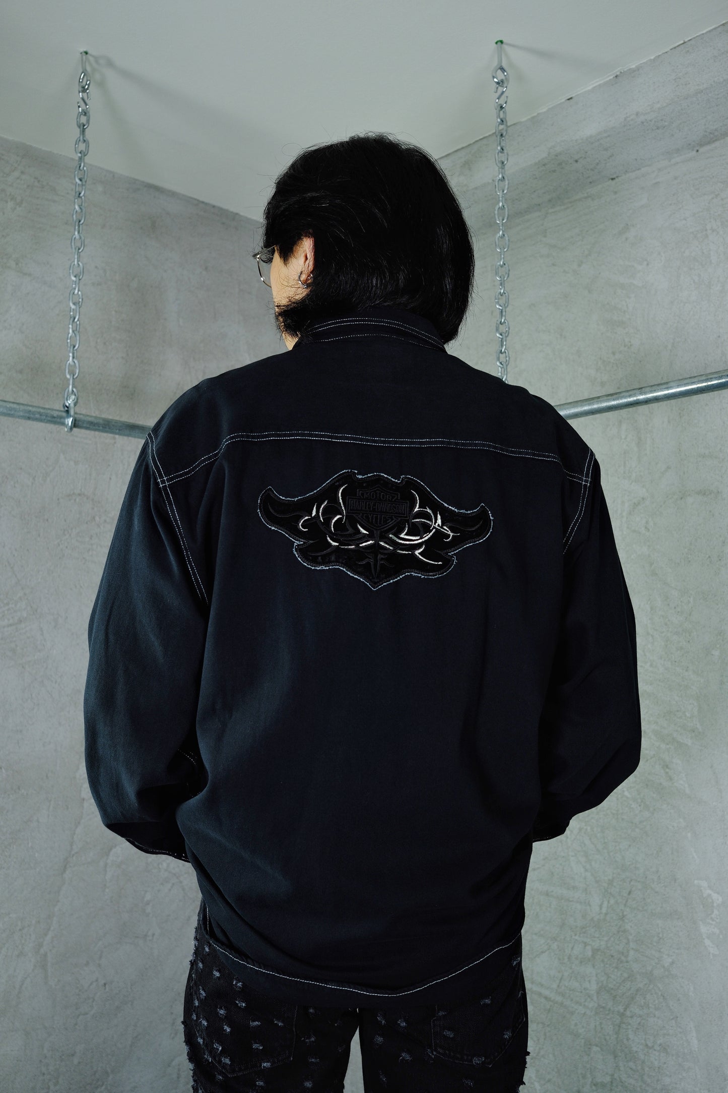 Harley-Davidson “An American Legend” Western Shirt (1990s / 2000s)