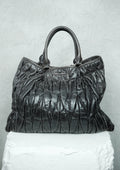 Miu Miu Matelassé Leather Tote Bag
