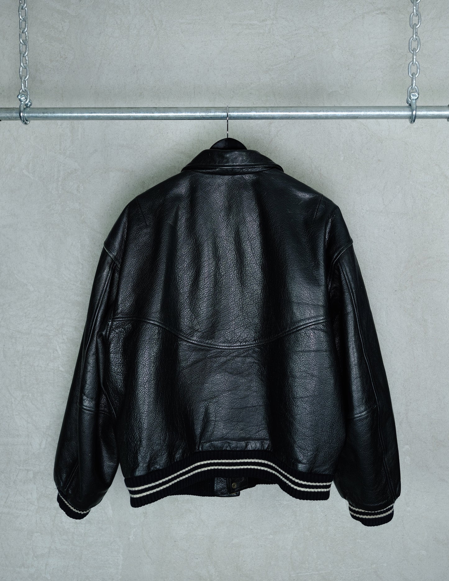 SAX Motorcycle “Easyrider” Vintage Leather Jacket – 1990s