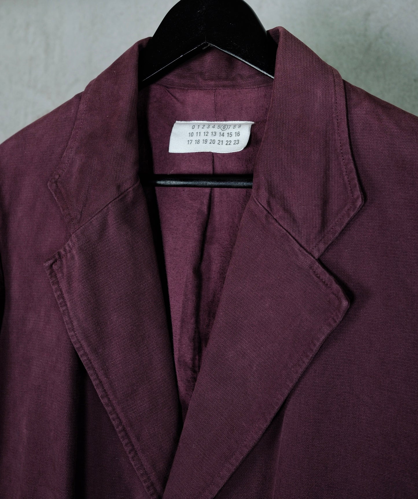 Maison Margiela unstructured Cotton Blazer (2000s)