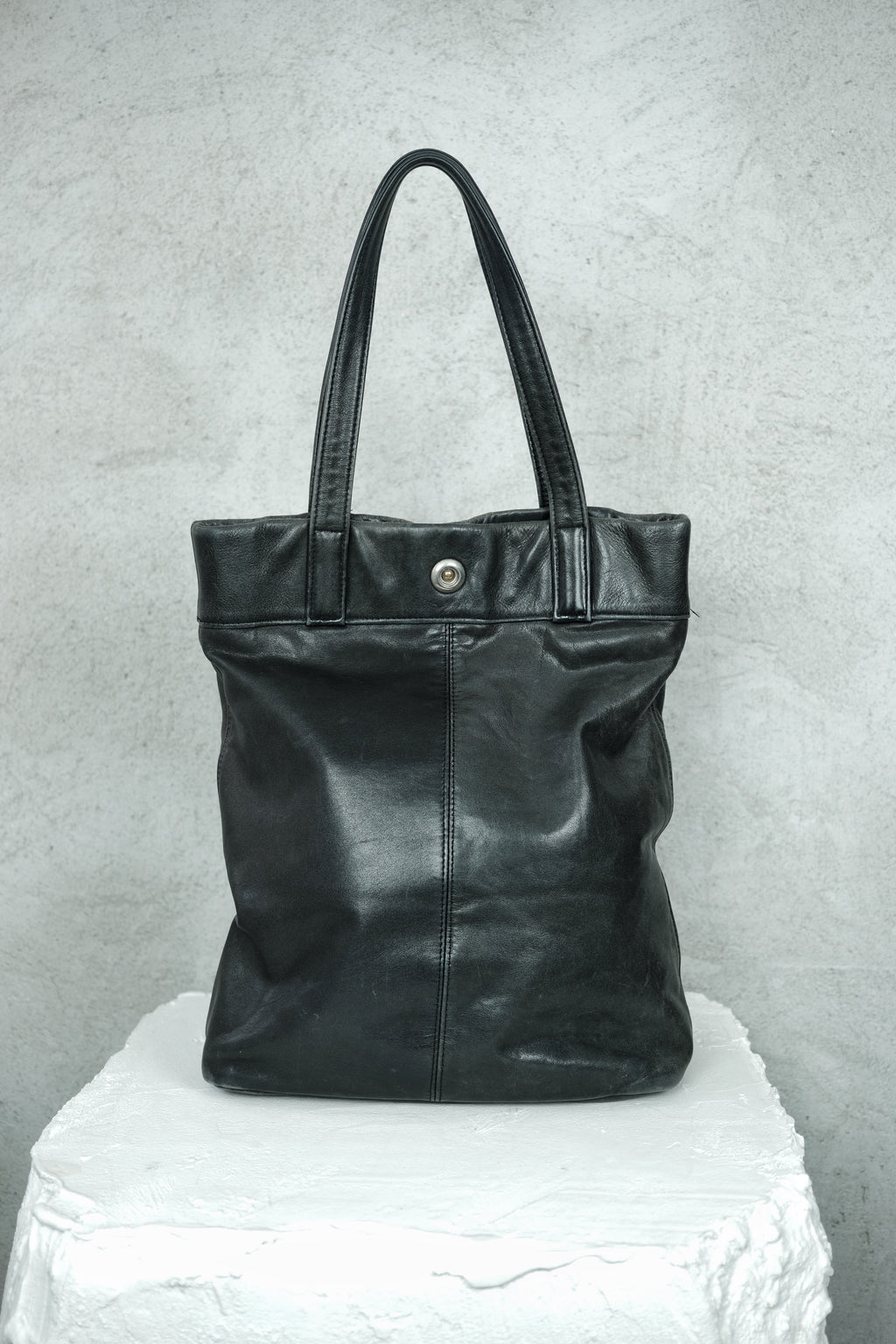 Y's Yohji Yamamoto Leather Tote Bag