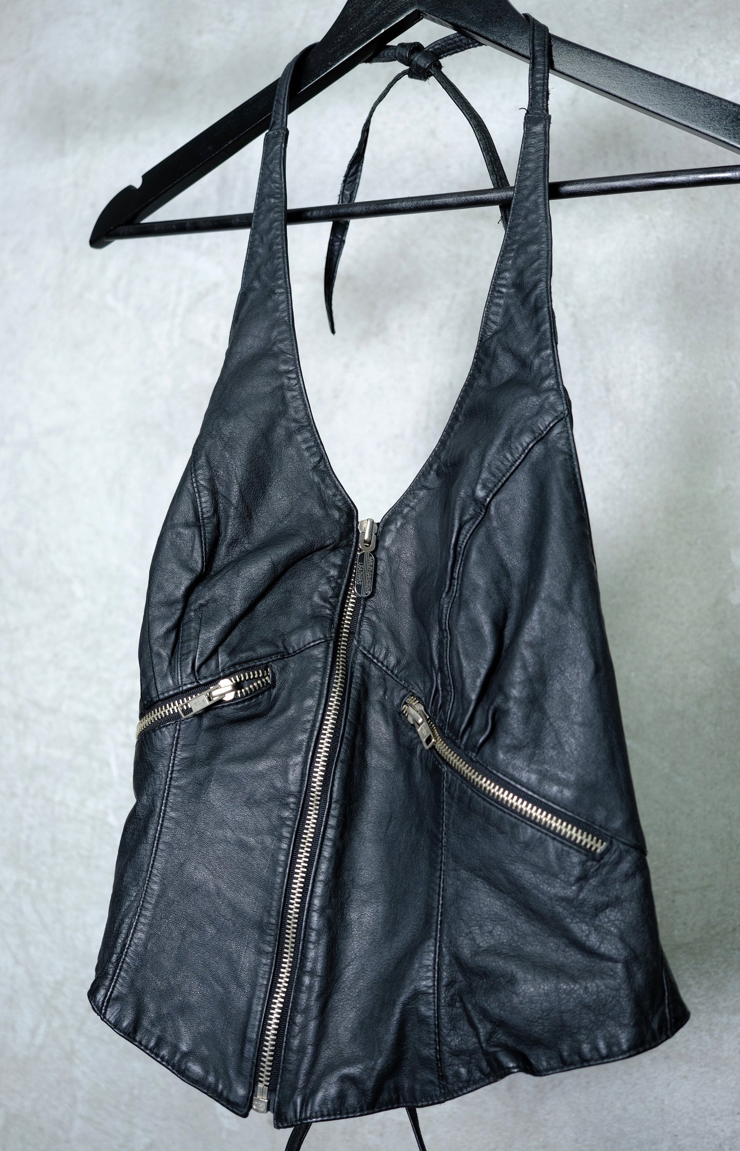 Harley-Davidson Leather Halter Top