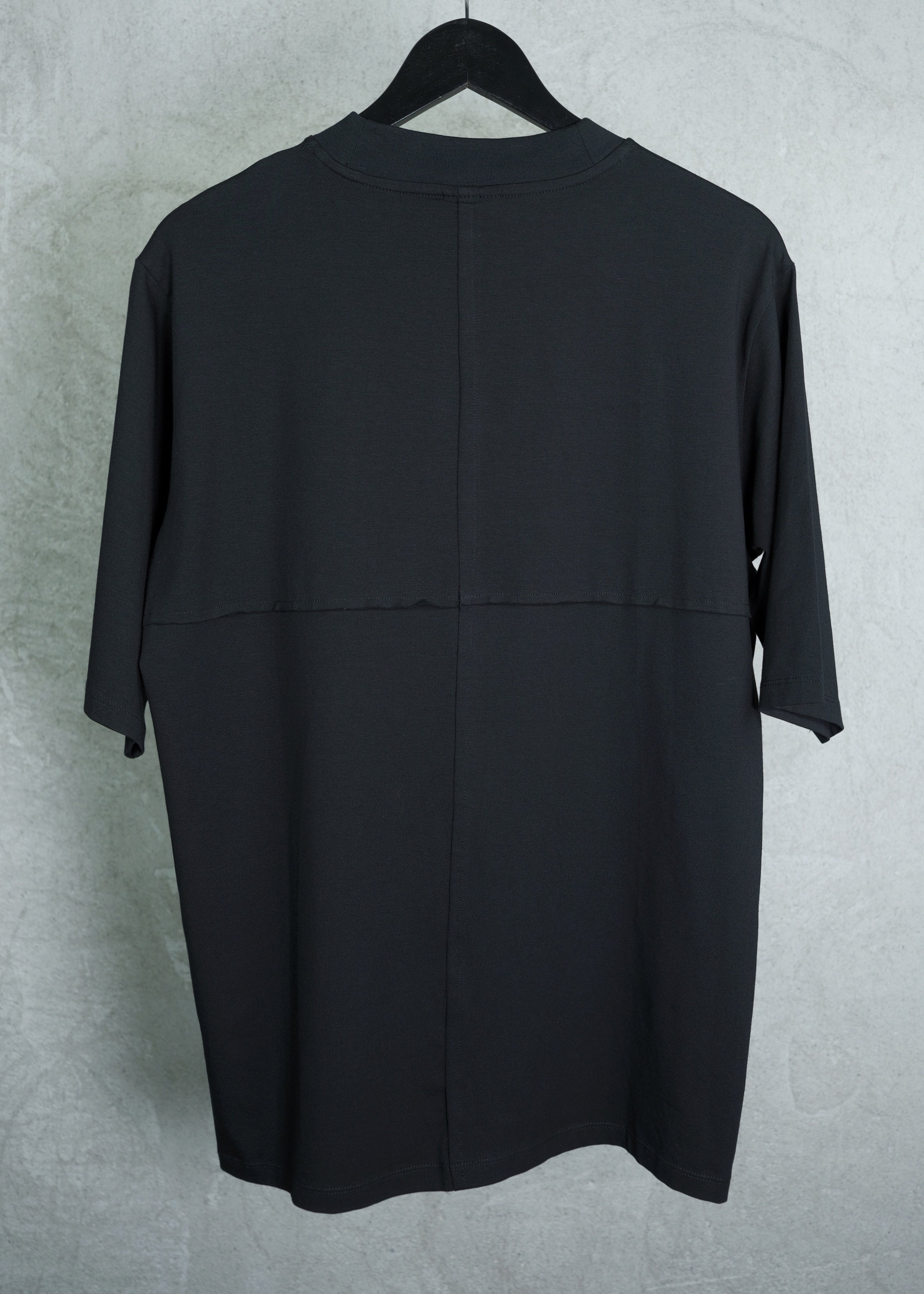 Thom/Krom Geometric Panel Oversized T-Shirt