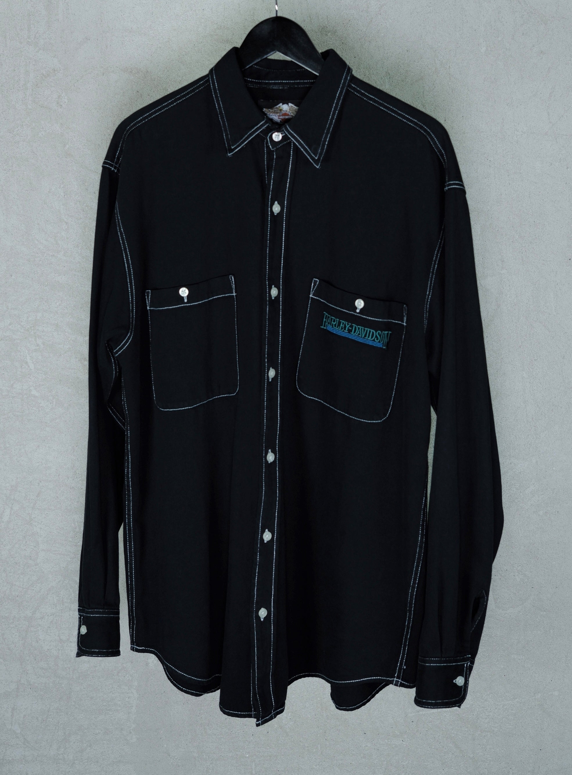 Harley-Davidson “An American Legend” Western Shirt (1990s / 2000s)