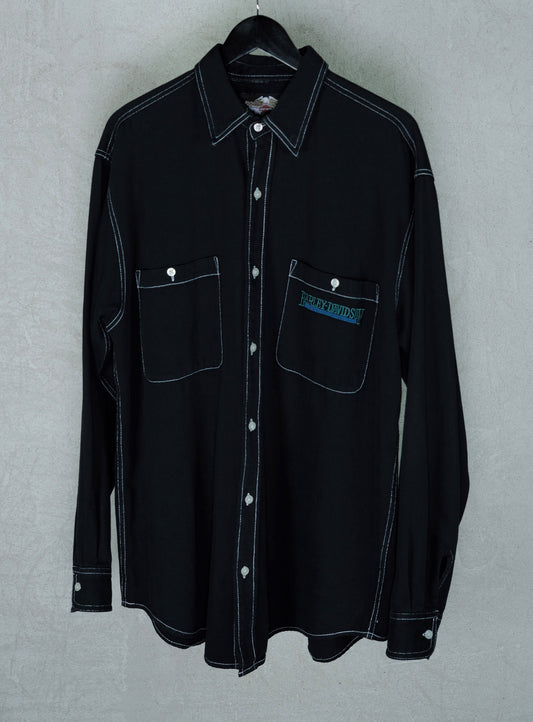 Harley-Davidson “An American Legend” Western Shirt (1990s / 2000s)