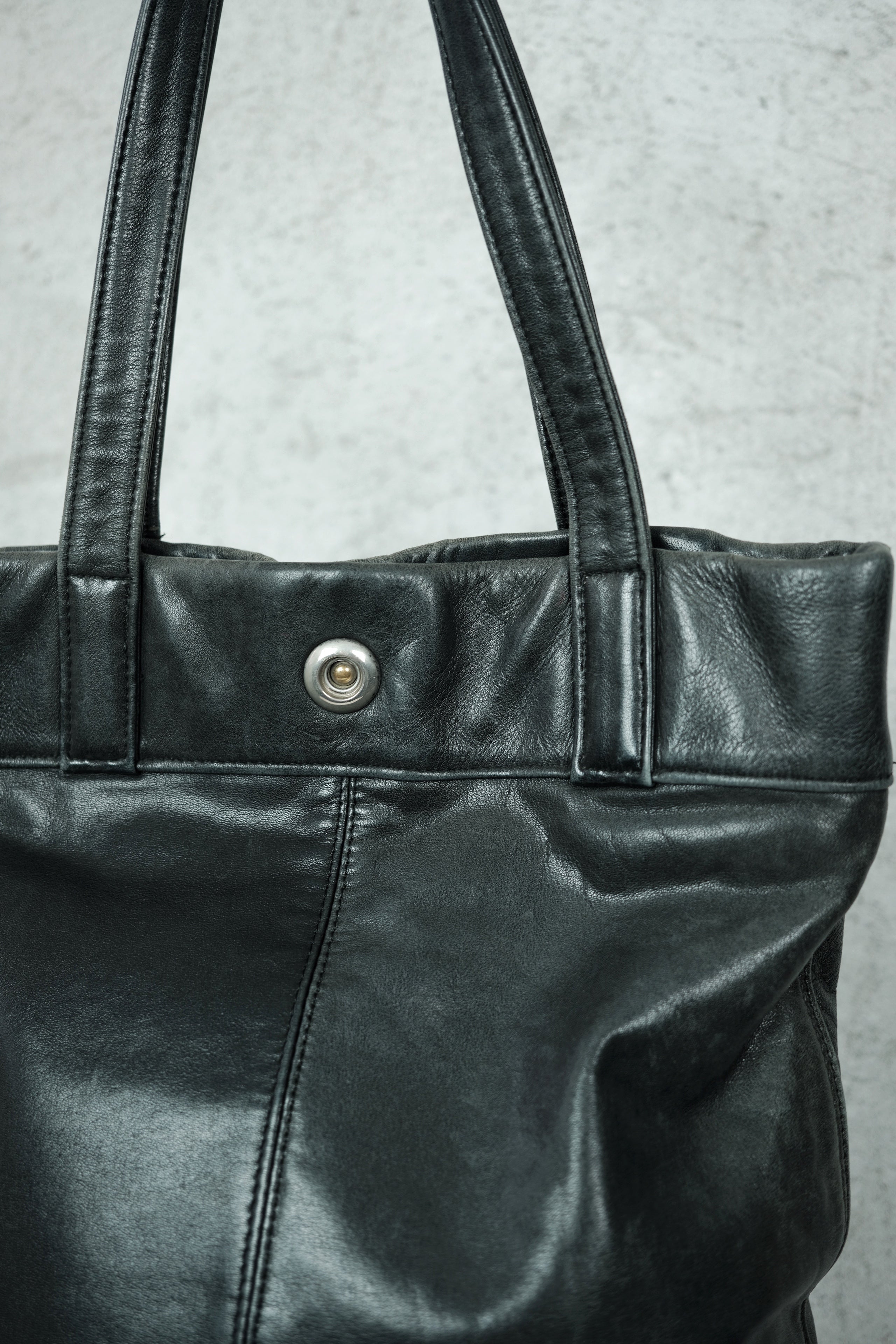 Y's Yohji Yamamoto Leather Tote Bag