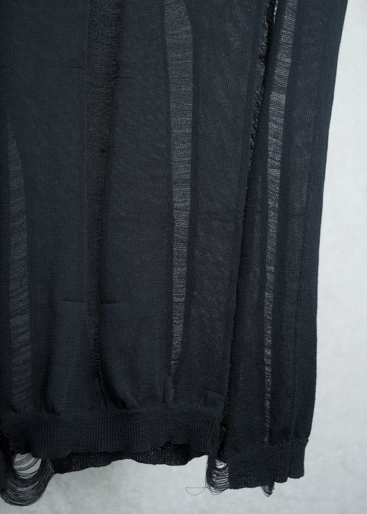 Ann Demeulemeester Distressed Cotton Knit