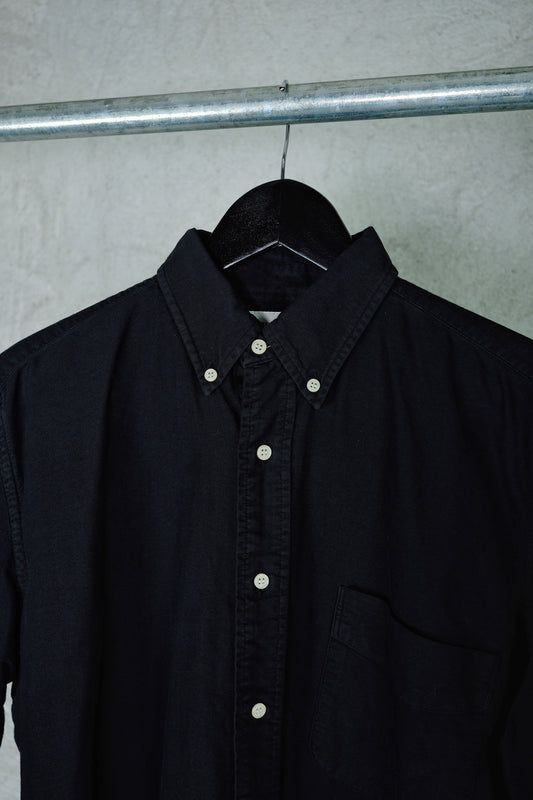 Avirex LTD. Black Cotton Work Shirt – New York Label (Vintage 1990s)