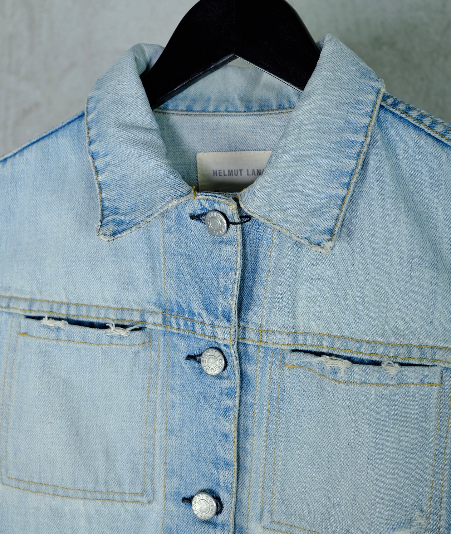 Helmut Lang Archival Light-Blue Denim Jacket (1990s / Early 2000s)
