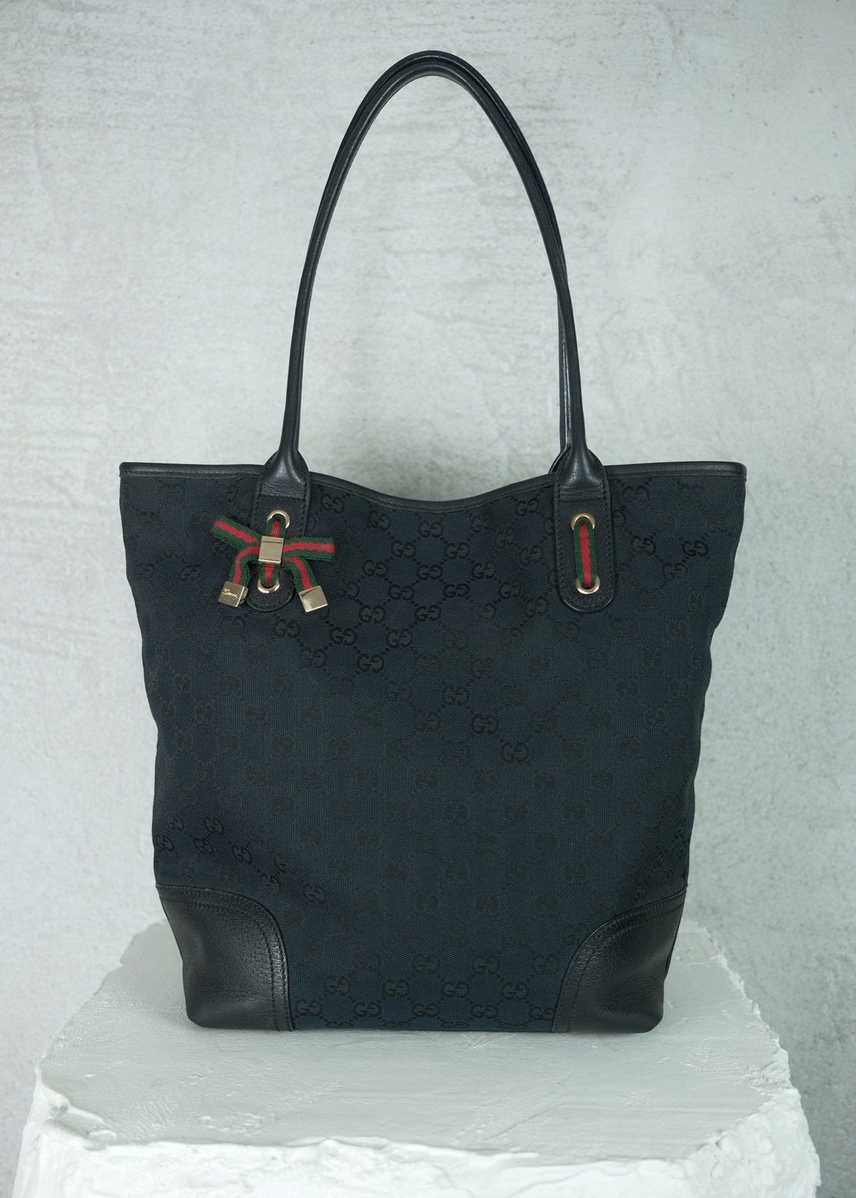 Gucci Princy GG Canvas Sherry Tote Bag