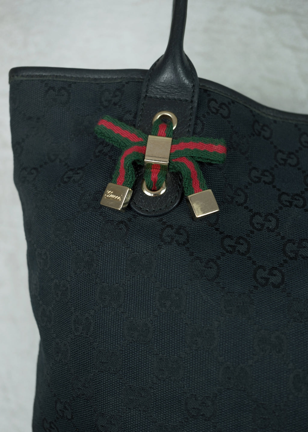 Gucci Princy GG Canvas Sherry Tote Bag