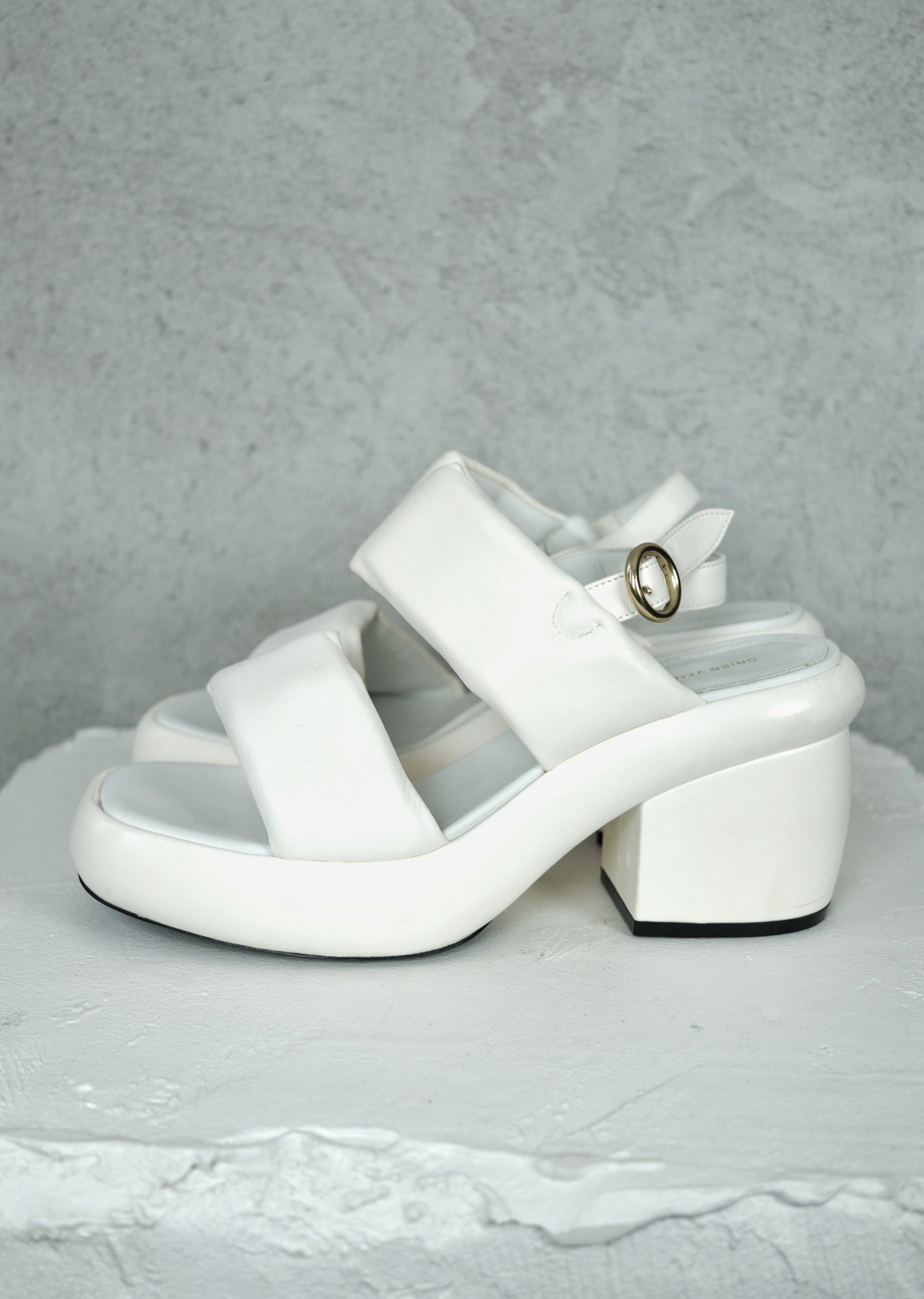 Dries Van Noten Padded Platform Sandals