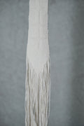 Issey Miyake fringed tie