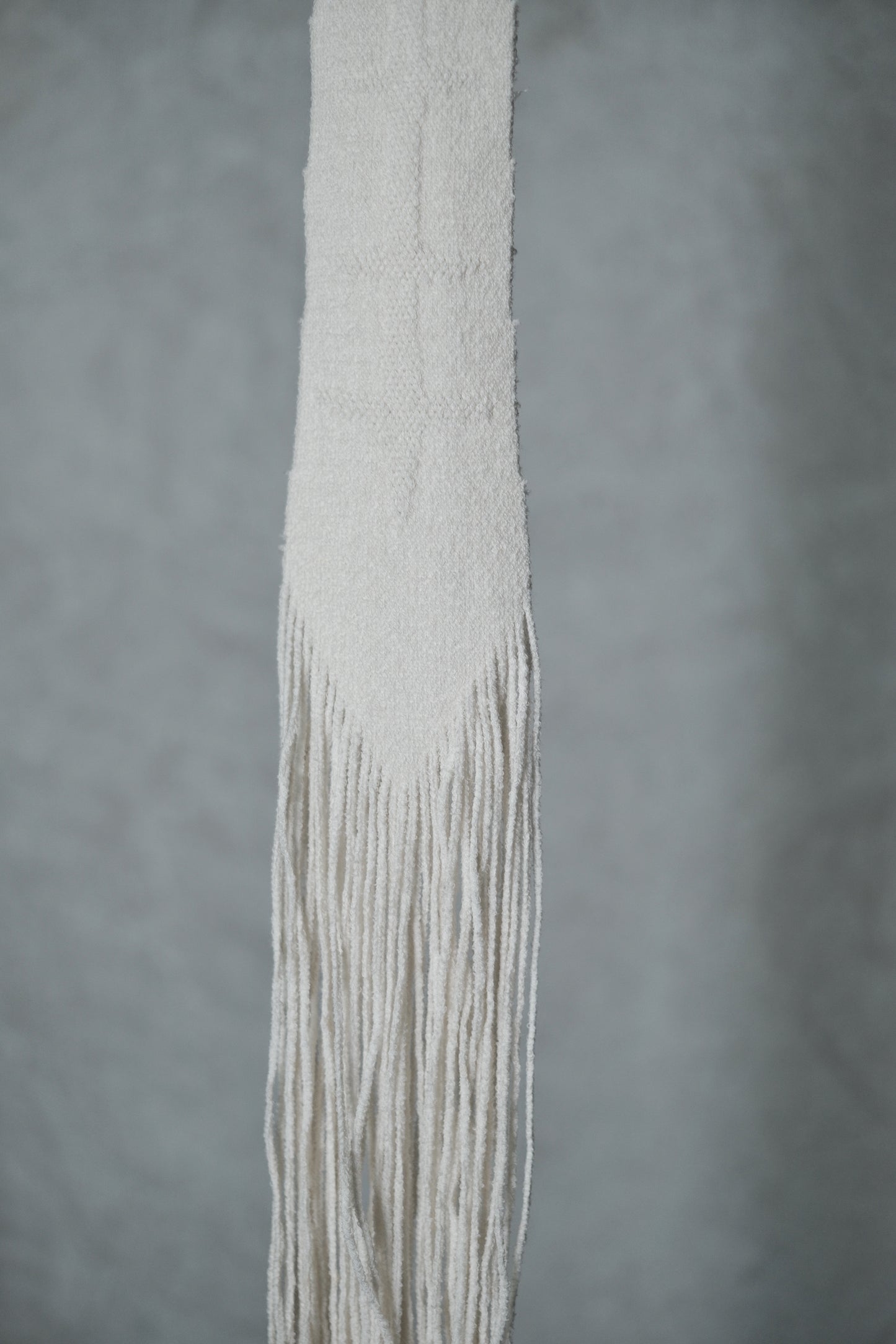 Issey Miyake fringed tie