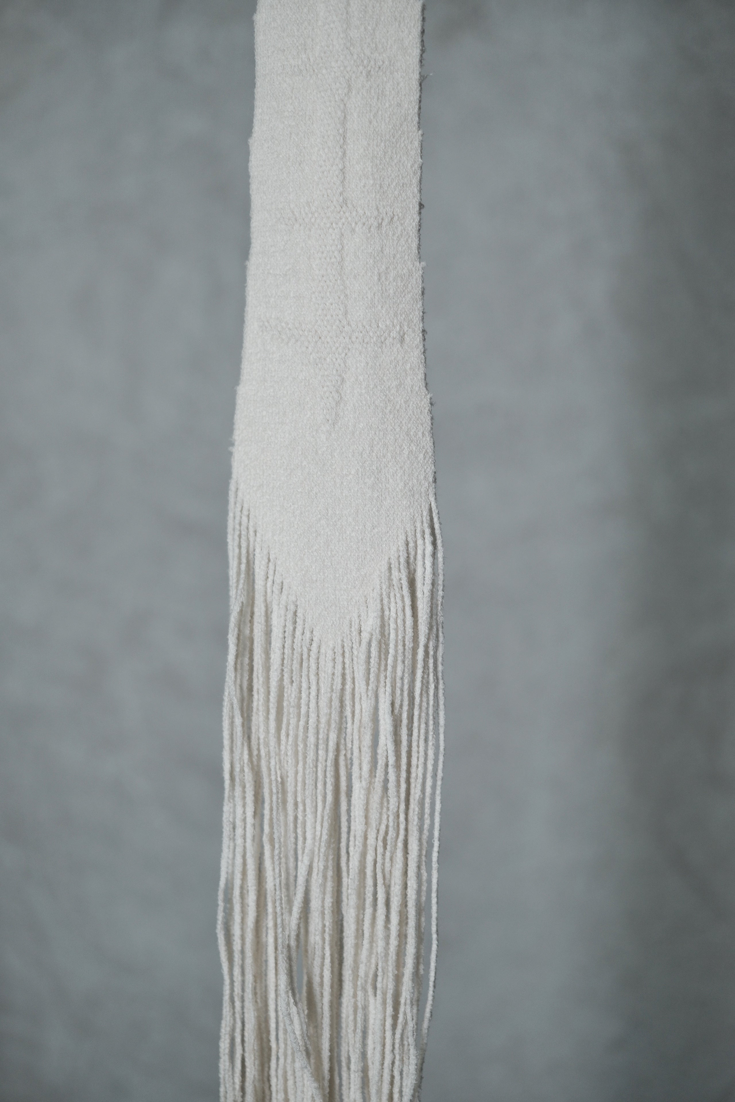 Issey Miyake fringed tie