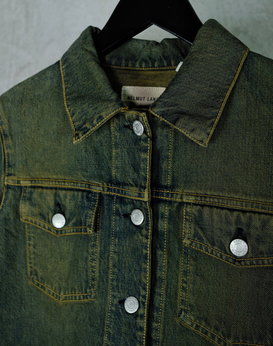 Helmut Lang “Vintage Stained Denim” Jacket (late 1990s)