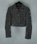 Vivienne Westwood Anglomania Cropped Frayed Jacket (Early 2000s)