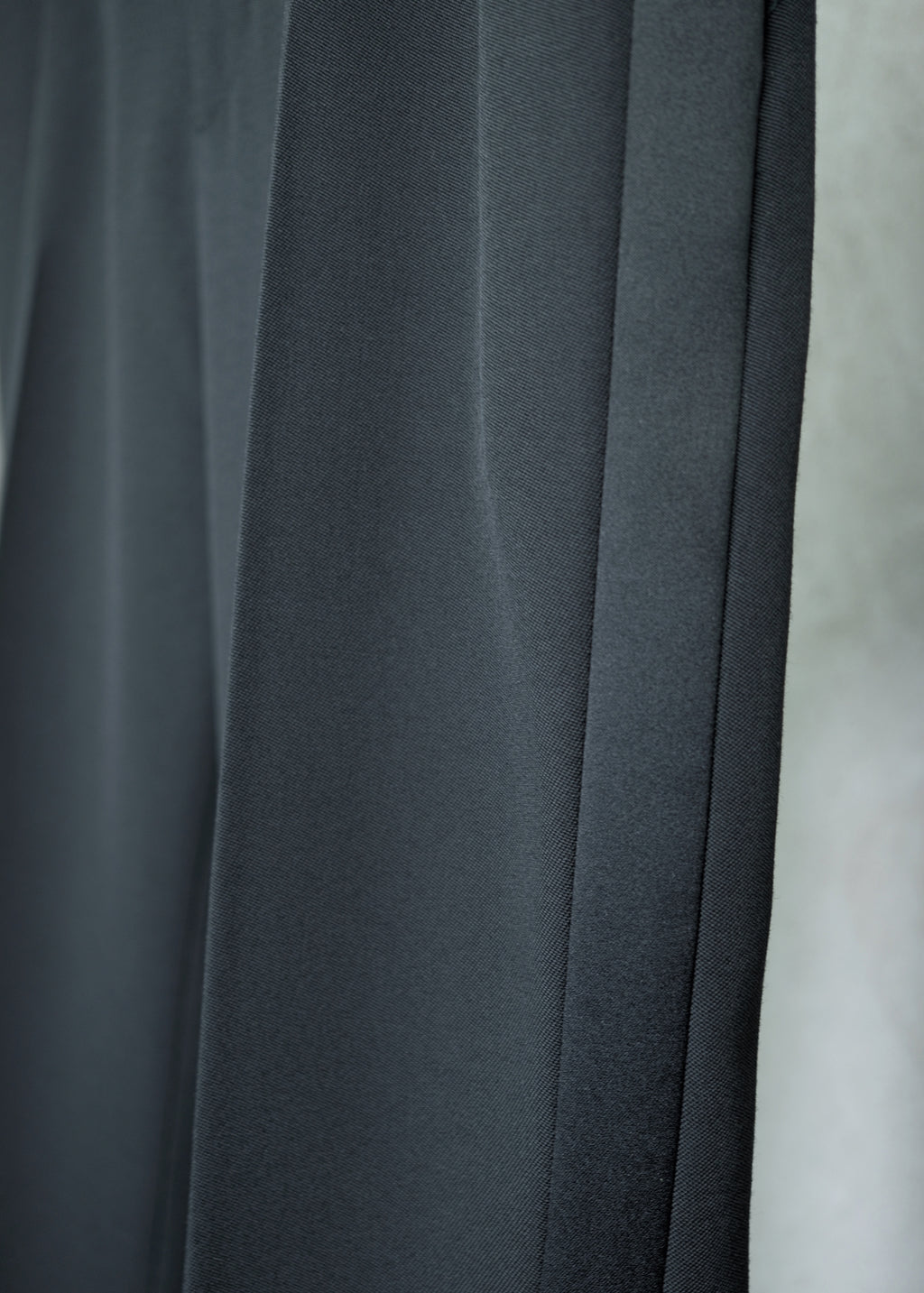 Saint Laurent Tuxedo Pants in Grain de Poudre