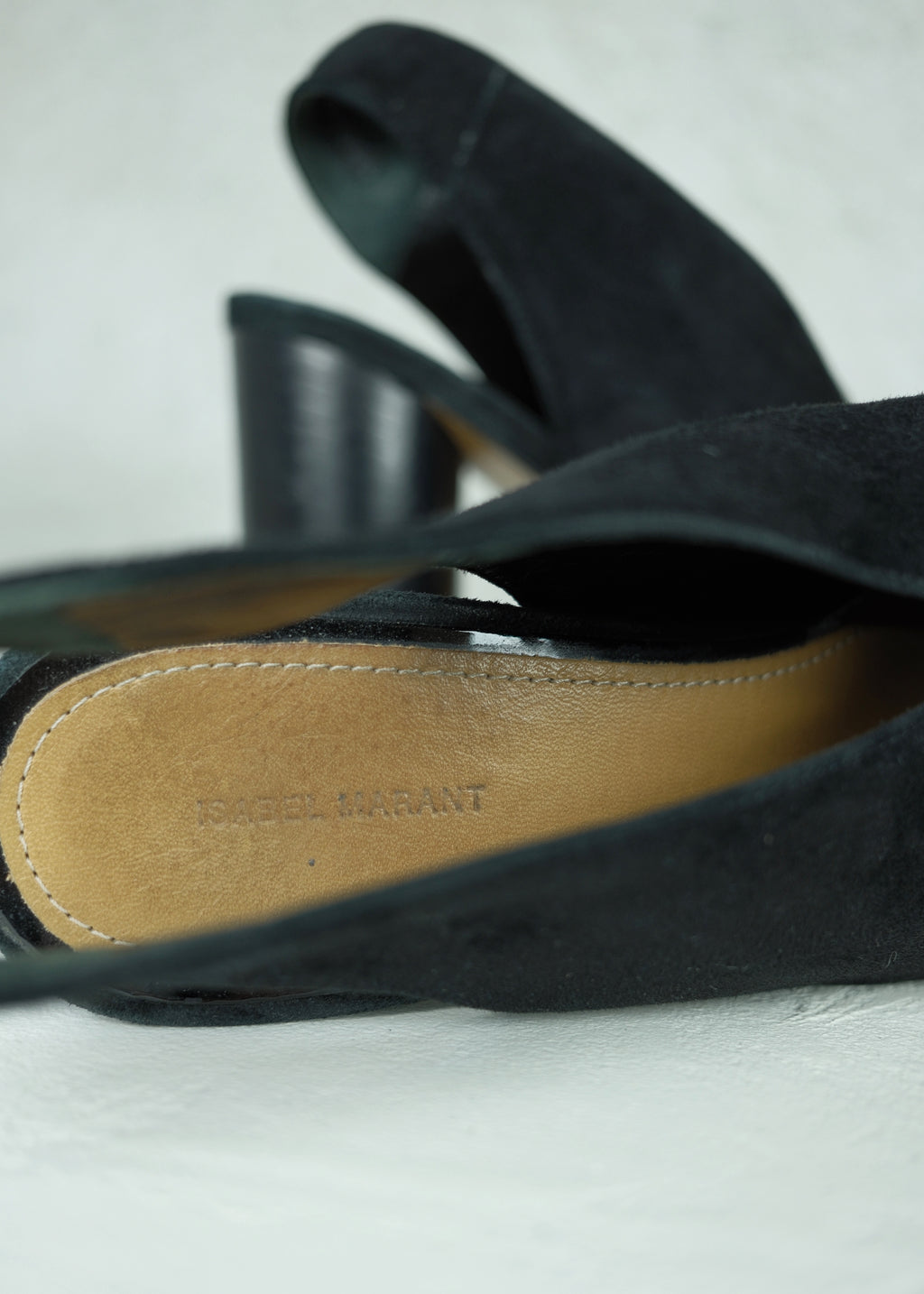 Isabel Marant Meirid Suede Slingback Heels