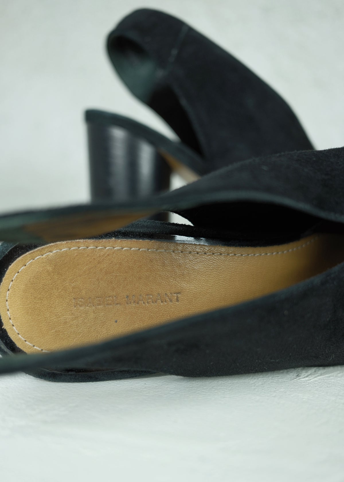 Isabel Marant Meirid Suede Slingback Heels