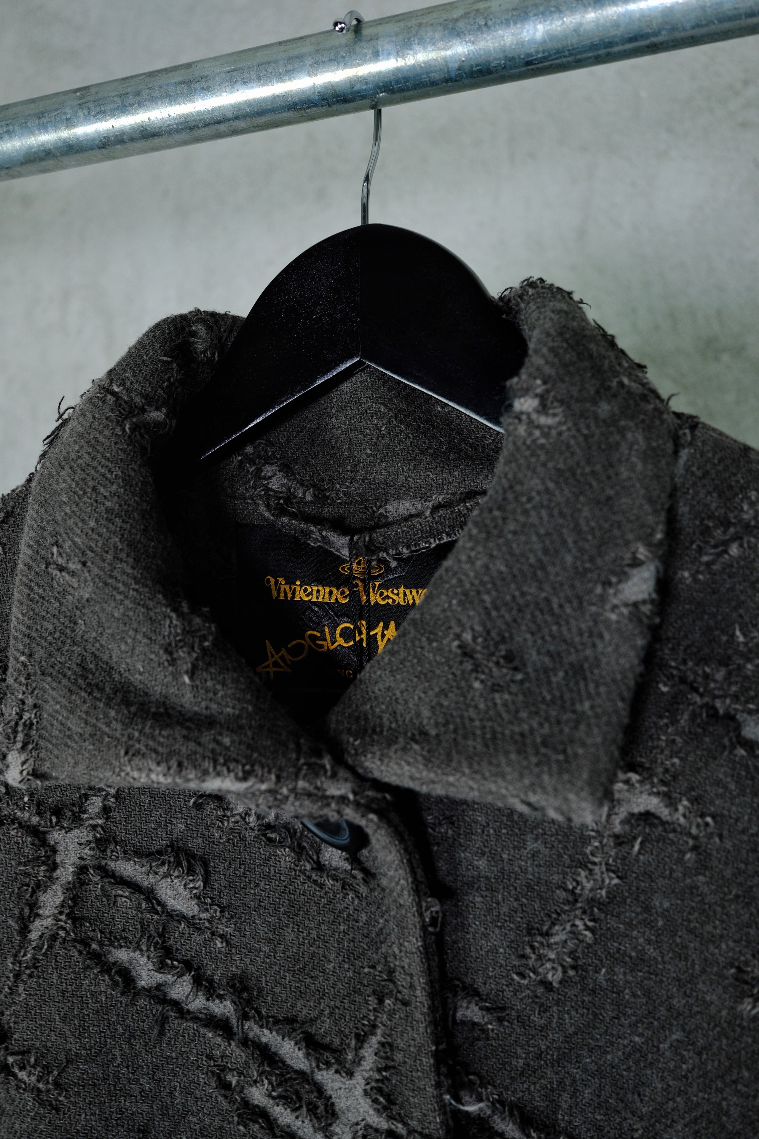 Vivienne Westwood Anglomania Cropped Frayed Jacket (Early 2000s