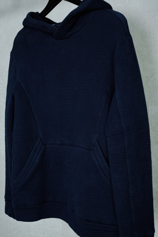 Helmut Lang Textured Pullover Hoodie