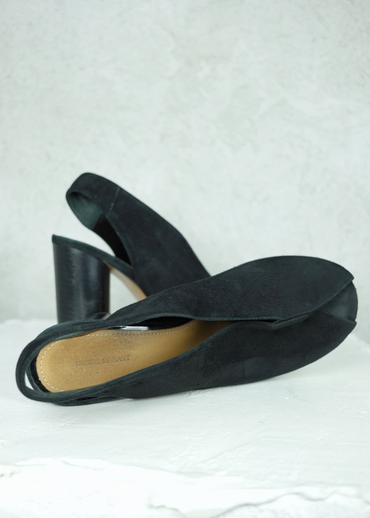 Isabel Marant Meirid Suede Slingback Heels