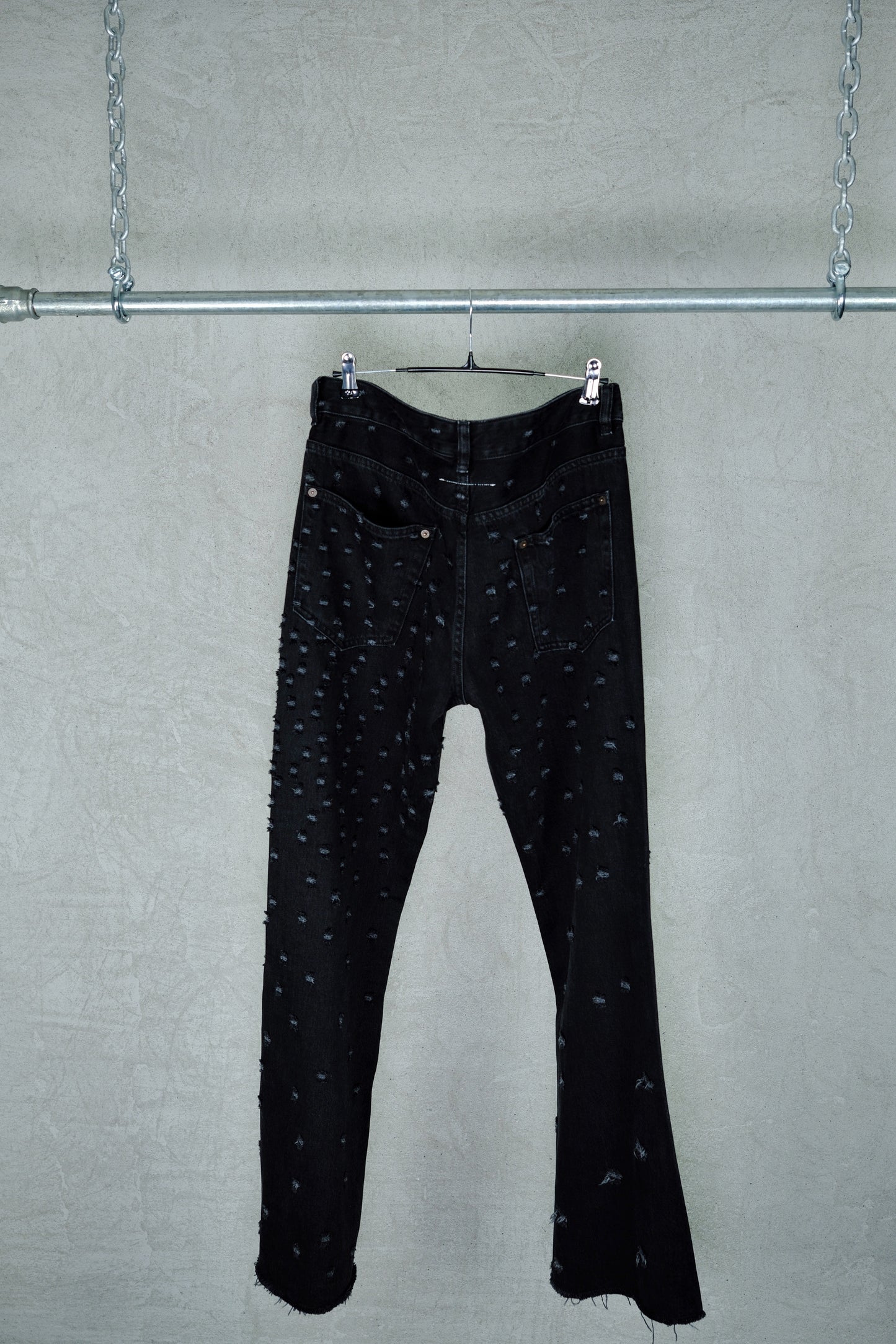 MM6 Maison Margiela Distressed Denim