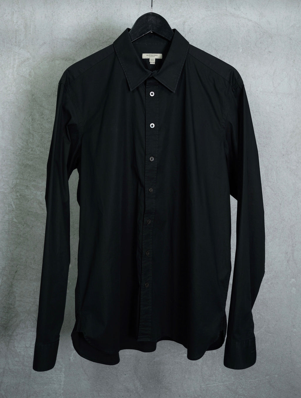 Burberry London black button-up shirt