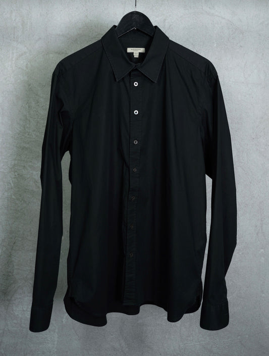Burberry London black button-up shirt
