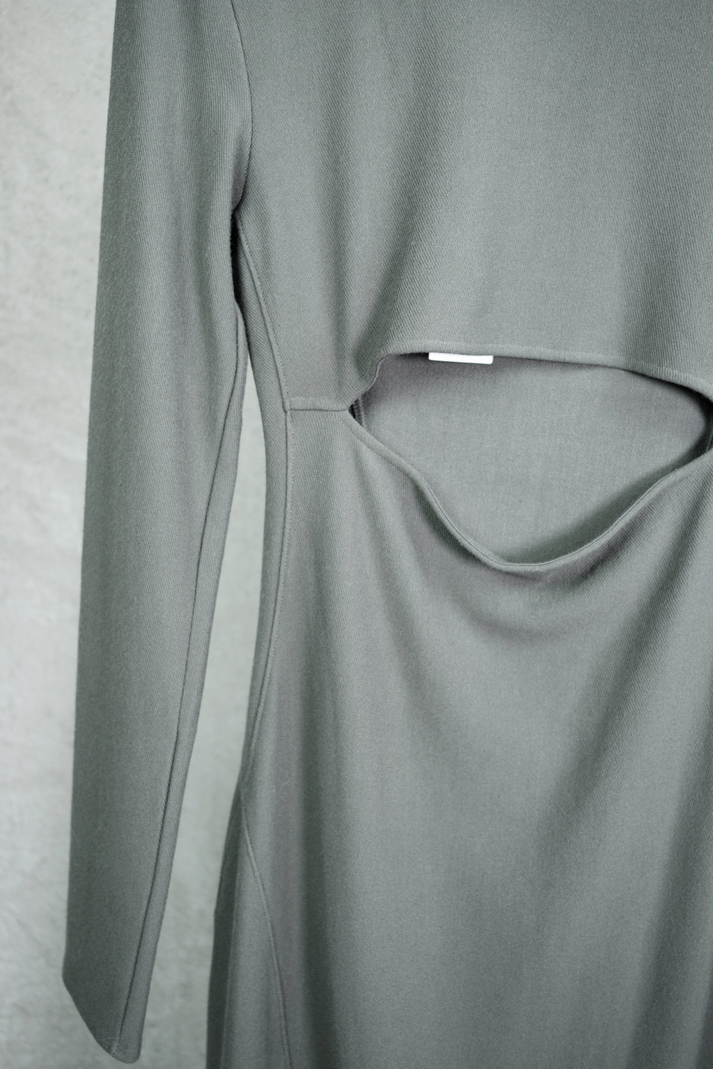 Helmut Lang Gala Knit Cut-Out Dress