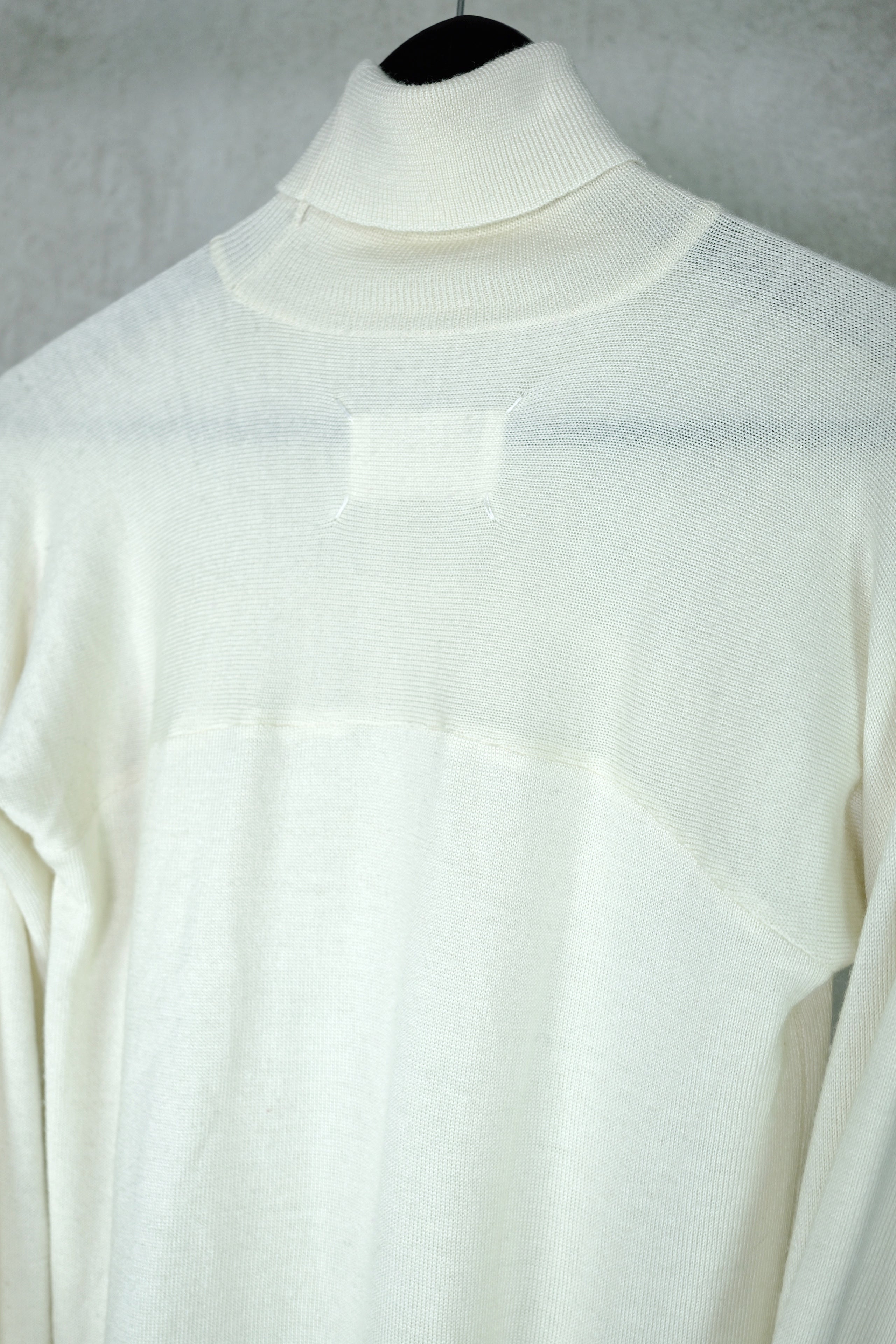 Maison Martin Margiela Archival Loop-Back Turtleneck Sweater (circa 1990)