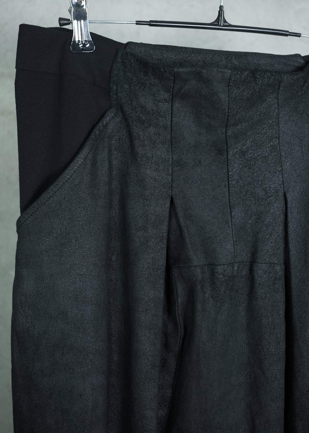 Rick Owens LIMO FW11 Leather Drop-Crotch Trousers