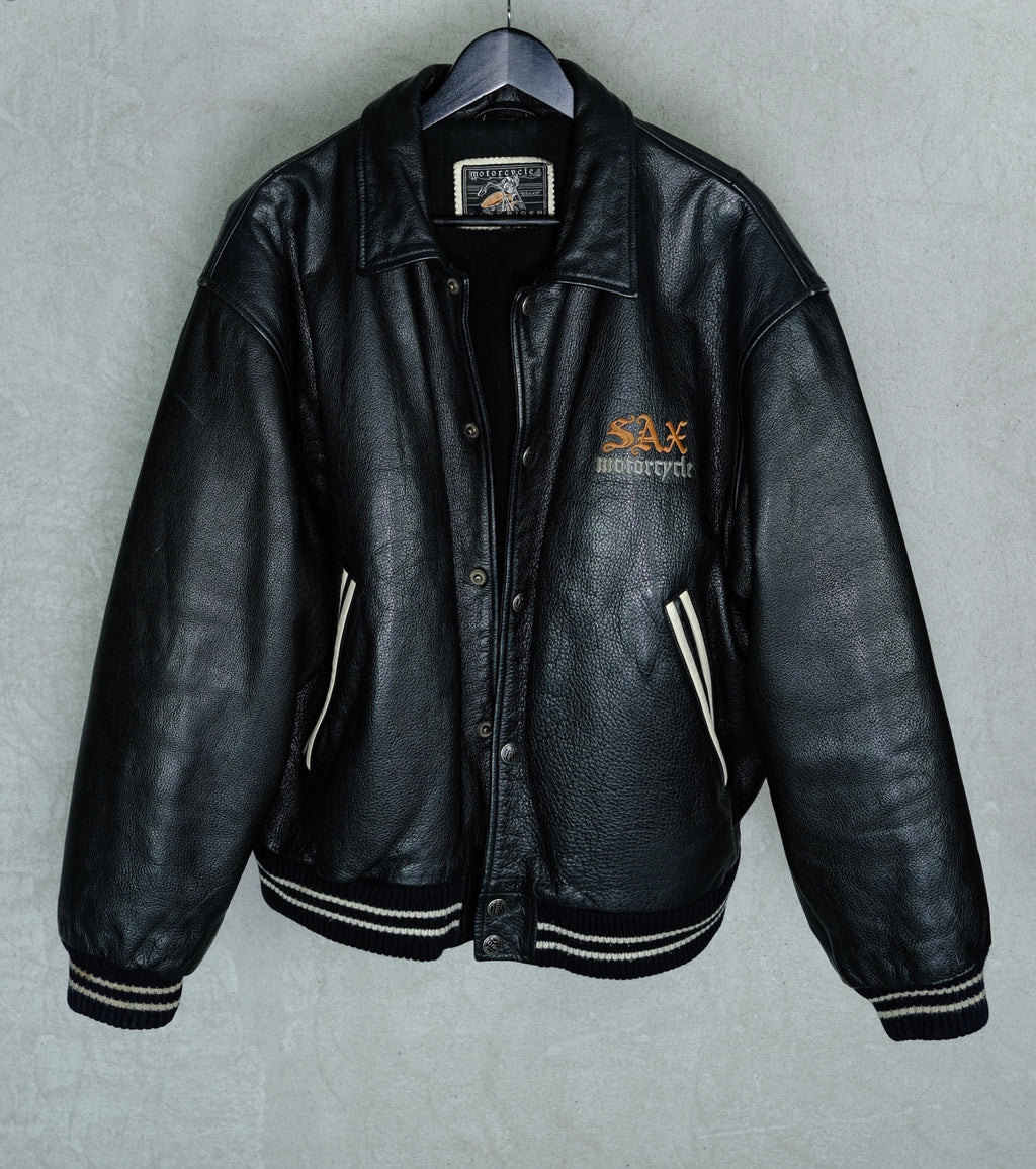 SAX Motorcycle “Easyrider” Vintage Leather Jacket