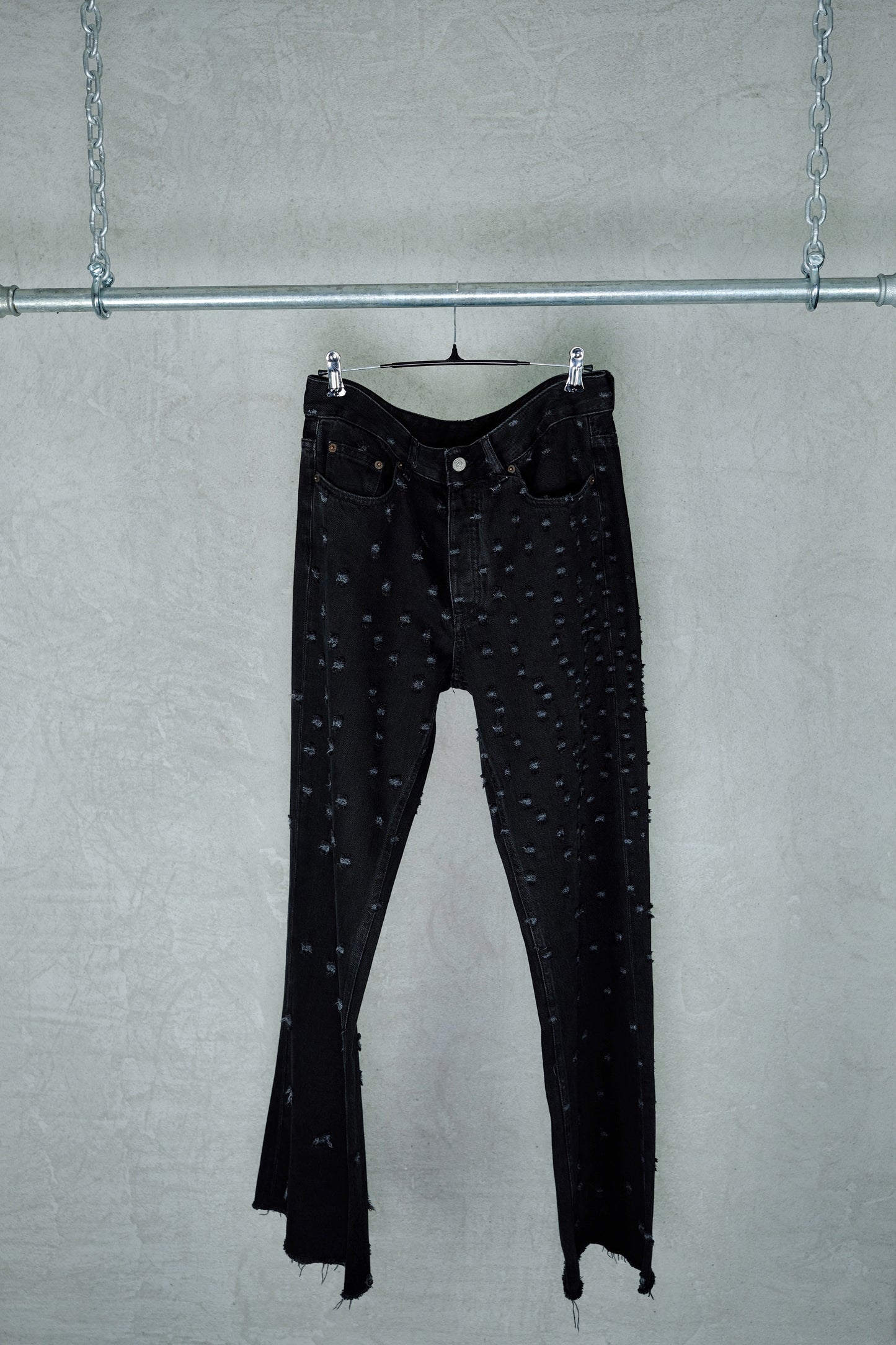 MM6 Maison Margiela Distressed Denim