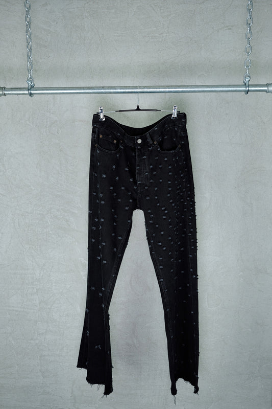 MM6 Maison Margiela Distressed Denim