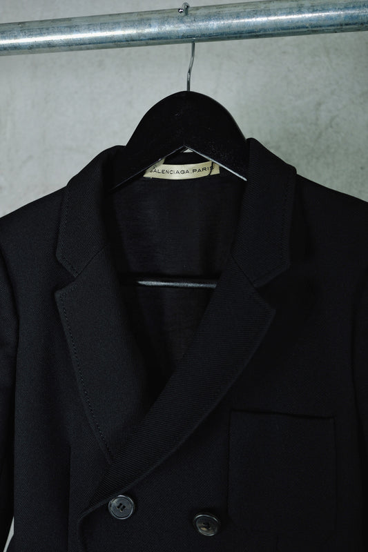 Balenciaga Paris Double-Breasted Blazer (Early 2000s)