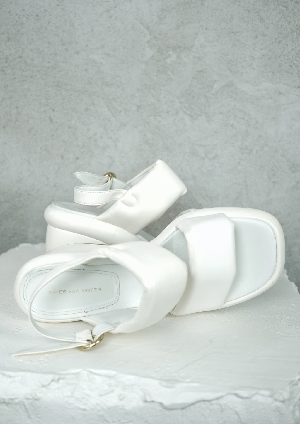 Dries Van Noten Padded Platform Sandals