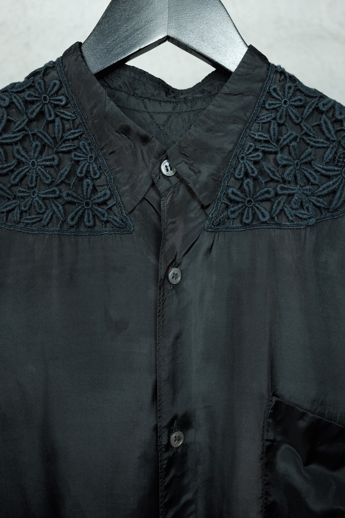 Comme des Garçons Floral Embroidered Shirt
